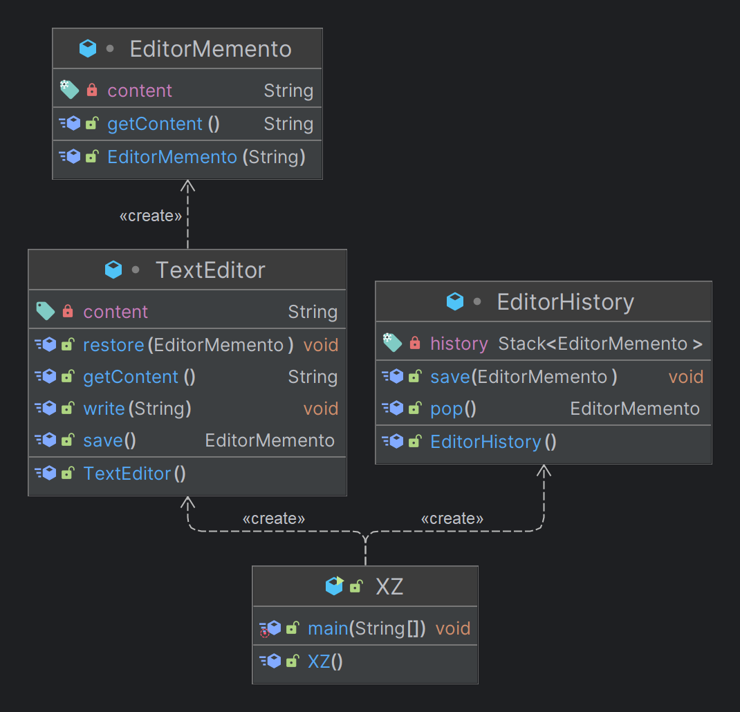 MementoPattern